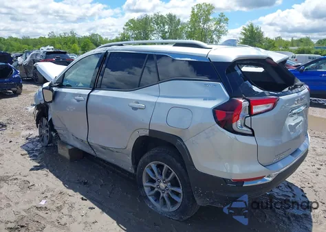 2022 GMC Terrain Awd Slt z USA, uszkodzony, nr VIN 3GKALVEV7NL124066